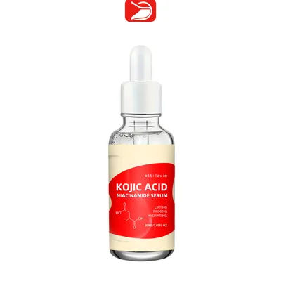 Ottilavie Kojic Acid & Niacinamide Serum - 1.69oz/1.01oz, Brightening, Firming & Hydrating, with Vitamins C&E, All Skin Types