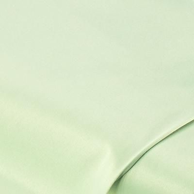 Tissu coton stretch en satin, menthe