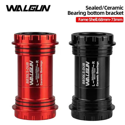 BB30 Bike Bottom Bracket MTB Press Fit Ceramic Bicycle Crank Center Axle BB For Mountain Road BB30 BB30-24 BB30DUB Crank Parts