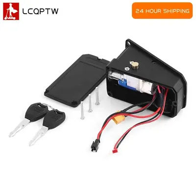 Ebike DCH-009 ALX009 Bike Battery Lock Connection Board Cover for Engwe Ebike DCIN With one XT60U-M Chargering Port Parts