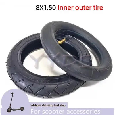 Hot 8 inch 8X1.5 tube Tyre Motorized scooter baby stroller tire 8x1.50 inner outer tube 8* 1.5 accessories