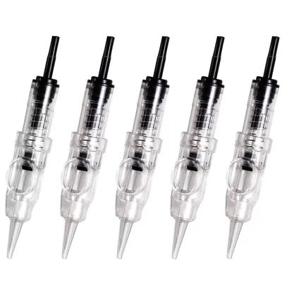 10/20/50/100Pcs Sterile Tattoo Cartridge Needles Tattoo Lips 1RL/2RL/3RL/5RL/7RL/3F for Permanent Makeup Pen Eyebrow Lip Machine