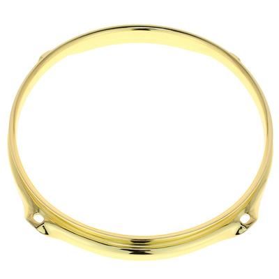 "Millenium 6" 4-Hole Steel Hoop Brass"