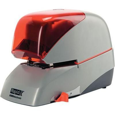 Agrafeuse Électrique Supreme R5080e. Boîte Argent/orange - Rapid