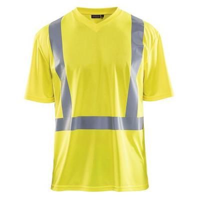 T-shirt Haute Visibilité Col V Taille L - Blaklader