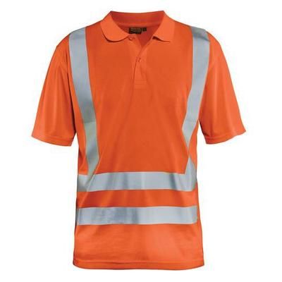 Polo Anti-uv Haute-visibilité Orange Fluorescent Taille Xl - Blaklader