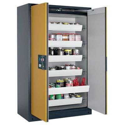 Armoire Q-pegasus-90 - 1193mm - Epoxy - Jaune - 6 Tiroirs - Asecos