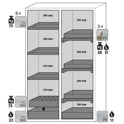armoire sclassic90-1196mm-epoxy -caillebotis- gris-6
