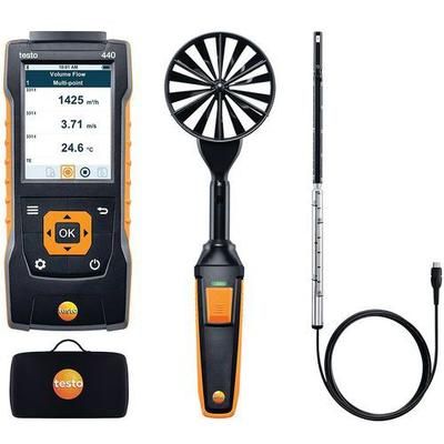 kit 1 vitesse d'air avec bluetooth® - testo 440
