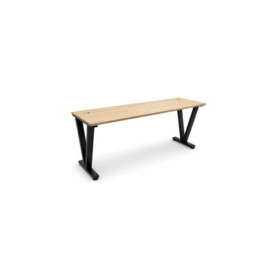 71" x 24" Beaumont Steel V-Leg Narrow Desk