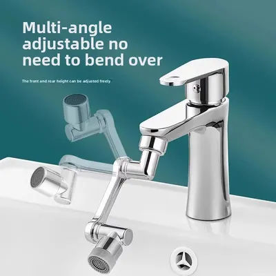 Rotary Faucet Copper Zinc Alloy Faucet Extension Device Extender Tap Extenders Bathrooms Accessories Kitchen Faucets Extender