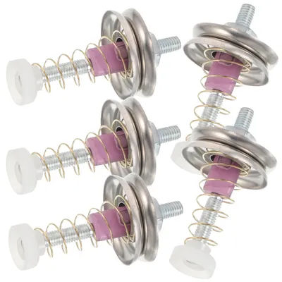 5pcs Knitting Machine Tensioner Stainless Steel Spring Textile Accessories Bandage Hook Yarn Control Circular Weaving