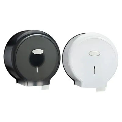 1Pc Jumbo Toilet Paper Roll Dispenser Holder Punch Free Waterproof Wall Mount Single Roll Tissue Dispenser Holder for Bathrooms