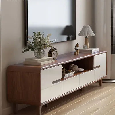 Modern Unique Tv Consoles Cabinet Naturegraceful Delicate Elegant Life Tv Stands Easy Pack Fernsehschrank Living Room Furniture
