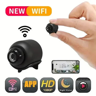 Mini caméra sans fil 1080P Surveillance sécurité vidéo caméra Vision nocturne détection de mouvement caméscope Mini caméra moniteur maison intelligente nouveau