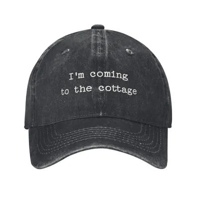 Casquette de Baseball lavée, rivélémie chauffée, je viens du chalet, chapeau de camionneur d'été pour femmes et hommes, casquettes de Baseball de soleil à la mode