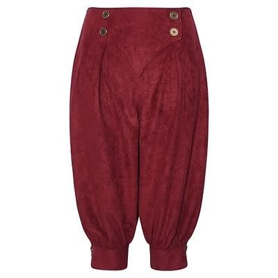 Medievale Rinascimento Pantaloni da pirata Pirata Vichingo Costume Per donna Vichingo Costumi da pirata Halloween Carnevale Performance LARP Fiera Rinascimentale Adulti Pantaloni