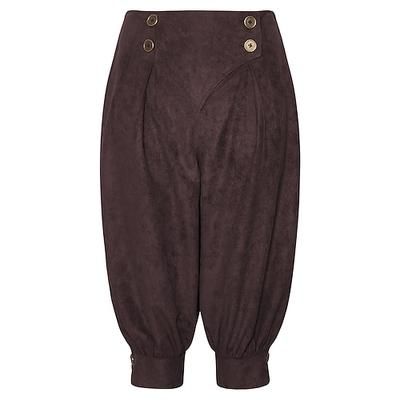 Medievale Rinascimento Pantaloni da pirata Pirata Vichingo Costume Per donna Vichingo Costumi da pirata Halloween Carnevale Performance LARP Fiera Rinascimentale Adulti Pantaloni