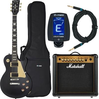 Harley Benton SC-400 SBK Marshall Bundle