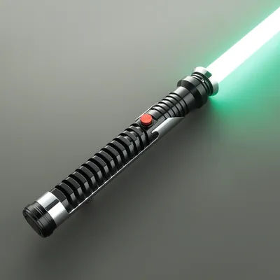 DamienSaber Qui-Gon Jinn Lightsaber Xeno3.0 Pixel Sensitive Smooth Swing Light Sabers Force Heavy Dueling Metal Handle Bluetooth