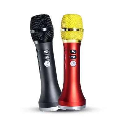 1/2PCS Wireless 20W Portable Karaoke Microphone Mic Speaker With Adjustable Remix Sounder for Teens Adults Singing Megaphone