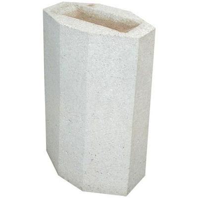 Cendrier Cyclade 2 L Béton - Blanc Sable Ton Pierre - Rossignol Pro