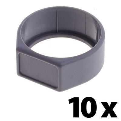Neutrik XCR Ring Grey 10x