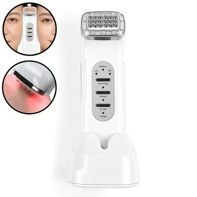 RF Beauty Device Radio Frequency Rechargeable Skin Tightening Machine Wrinkle Reduction Face Lifting Anti Aging Home Use Facial