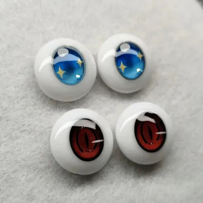 Eyeball Doll Eyes Resin Anime Eyes 6/8/10/12/14/16/18/20/22/24mm DIY Handmade Doll Accessories Eyeball Plaster Eyes