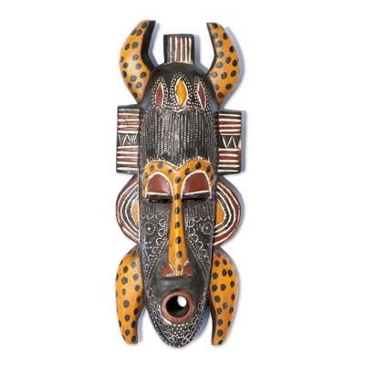 Senufo Legacy,'Handcrafted Wood Mask'