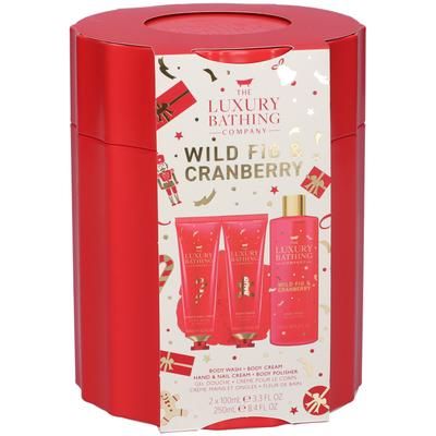 The Luxury Bathing Company Set Regalo Fico Selvatico e Mirtillo Rosso