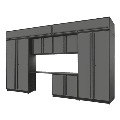 Proslat FusionPlus 13 ft set - Handy 2 Door & Overheads