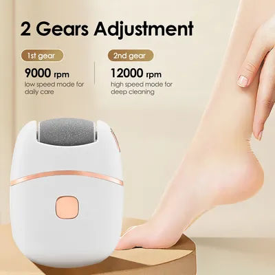 USB Charge Electric Foot Grinder Callus Remover Pedicure Tools Foot File for Dead Skin Heel Care Cracked Skin Scrubber