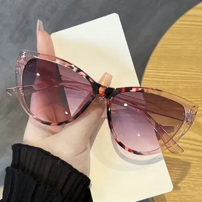 Driver Goggles 1pcs/5pcs Classic Cat Eye Large Frame Sunglasses Women Men Fashion Sun Glasses Cycling Cycling Eyewear UV400