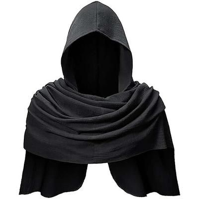 Retrò Vintage Medievale Scialli Senza maniche Ranger Elfico Tinta unica Costume Per uomo Vichingo Fantasia Halloween Carnevale Feste Adulti Scialle