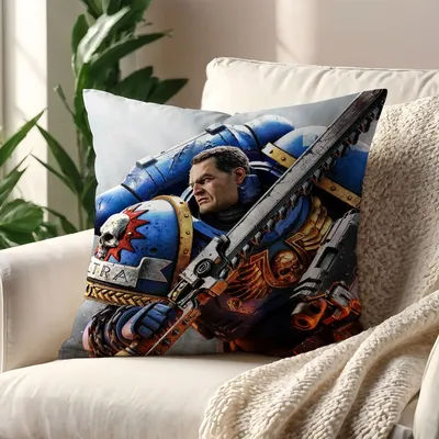 Game Fantasy 40000 40k cushion cover Best Home Office Coffee Pillow Sofa Printing Decoration Room Shop Car Nordic Simplicity Hit