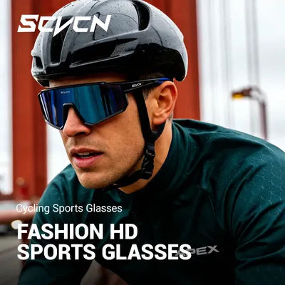 SCVCN Wen Fashion Women UV400 Outdoor Bike Cycling Glasses Sports Sunglasses Bicycle Accessories Golf Camping Driving Equipment