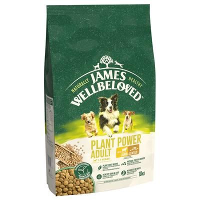 2x10kg Lamb & Lentils Plant Power Hypoallergenic Adult James Wellbeloved Dry Dog Food