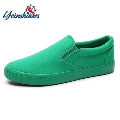 FUQIAO-Chaussures de Conduite en Toile pour Homme, Baskets de Styliste, Vertes, Noires, Jaunes, Blanches, à la Mode, Nouvelle Collection