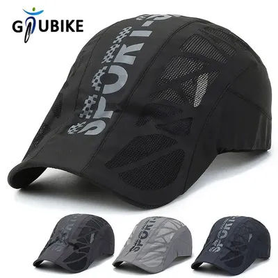 Nouveau Chapeau de Soleil Sportif d'Été GTUBIKE – Casquette Visière Respirante en Maille à Séchage Rapide pour Activités de Plein Air, Gorro Hombre, Boina, Chapeau de Golf, Casquette Plate Tendance