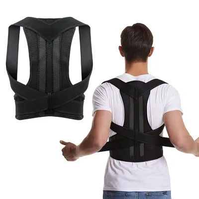 Posture Corrector for Women & Men, Invisible Full Back Support Brace, Adjustable Shoulder Straightener for Back and Neck Relief