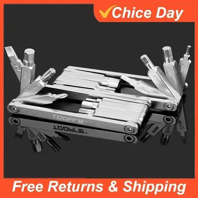 Bike Tools 8 In 1 Bicycle Repairing Set Bike Repair Tool Kit Wrench Screwdriver Carbon Steel Bicycle Multifunction Tool Amagi