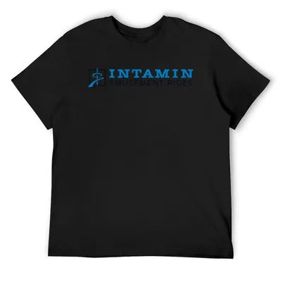 Intamin amusement rides logo classic t shirt essential t shirt T-Shirt kawaii clothes tops Short sleeve tee men graphic t shirts