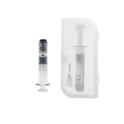 Reusable Glass Syringe Borosilicate Glass Prefillable Syringe 1ml Heat-resistant Dropship