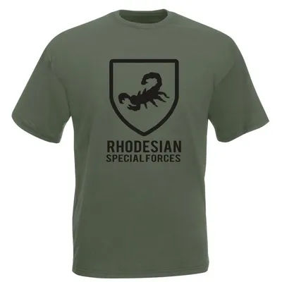 T-shirt Rhodesian de haute qualité en coton, nouvelle collection, pour l'été