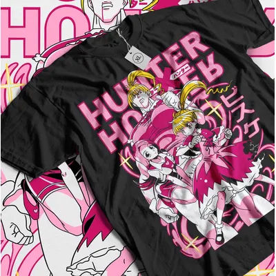 Hunter X Hunter T-Shirt Gon Killua Anime Manga biscuit Girl Gift Shirt All Size