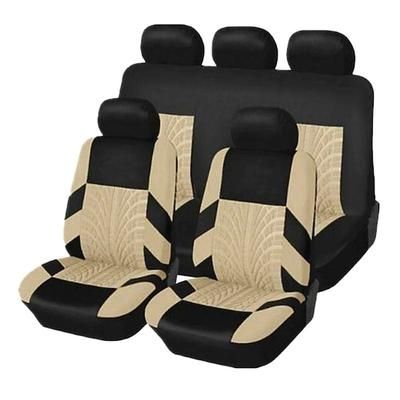 9 pezzi Copertura sedile auto per Set completo Morbido Prevenire le macchie per Autovettura / SUV / Auto