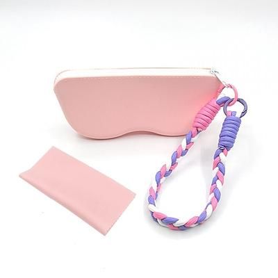 Custodia portatile in silicone per occhiali da vista, custodia protettiva per occhiali da sole, borsa impermeabile per riporre gli occhiali, portamonete rigido per donne e ragazze, porta occhiali da