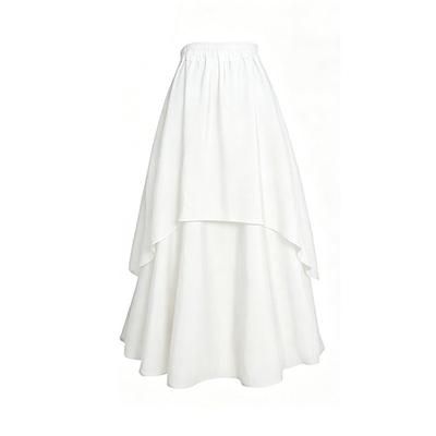 Medievale Rinascimento Asimmetrico Gonna Strega Pirata Contadina Tinta unica Costume Per donna Costumi da pirata Halloween Carnevale Fiera Rinascimentale LARP Adulti Gonna