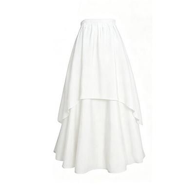 Medievale Rinascimento Asimmetrico Gonna Strega Pirata Contadina Tinta unica Costume Per donna Costumi da pirata Halloween Carnevale Fiera Rinascimentale LARP Adulti Gonna